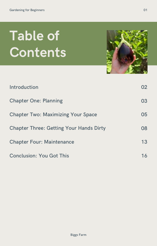 Getting Started Guide - Gardening for Beginners